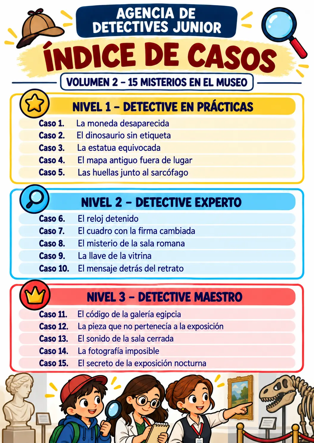 ÍNDICE DE CASOS