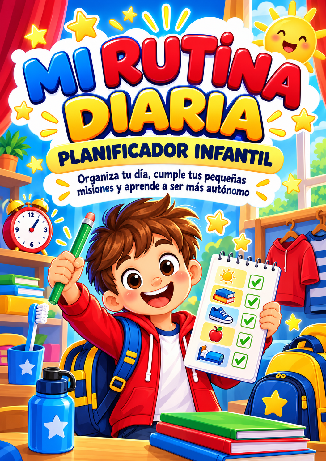 MI RUTINA DIARIA – PLANIFICADOR INFANTIL