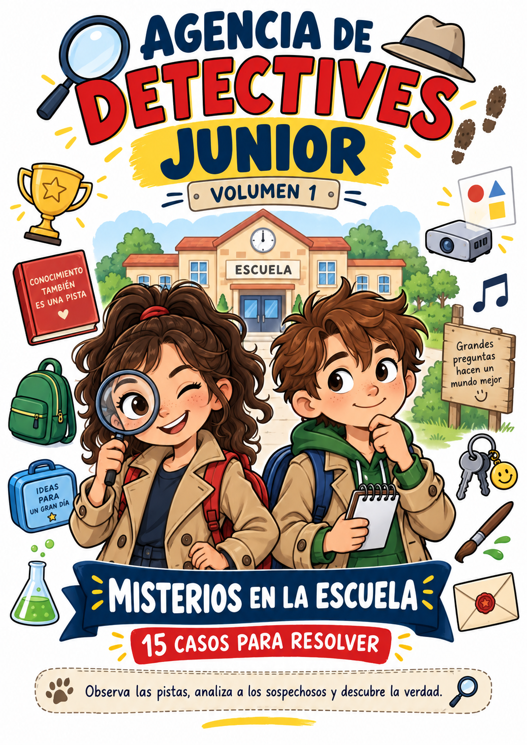 VOL. 1 – 15 MISTERIOS EN LA ESCUELA