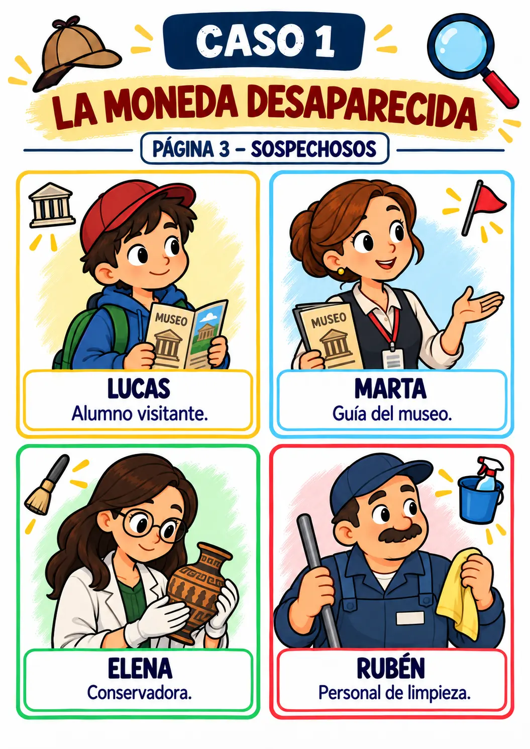 CASO 1 – LOS SOSPECHOSOS