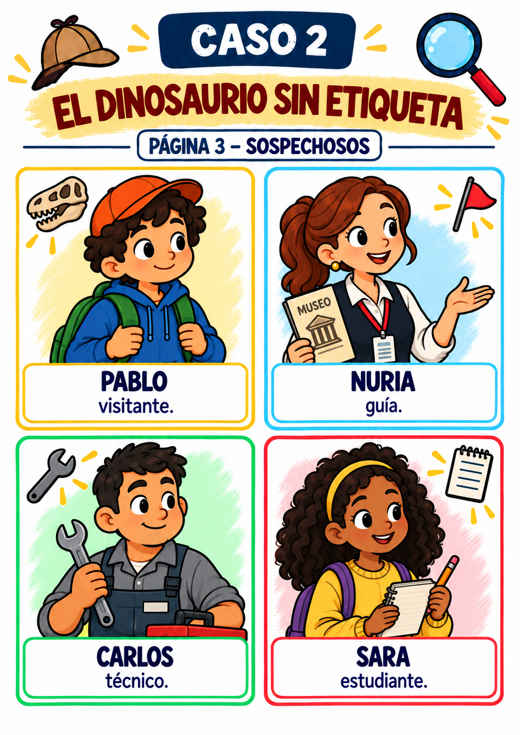 CASO 2 – LOS SOSPECHOSOS