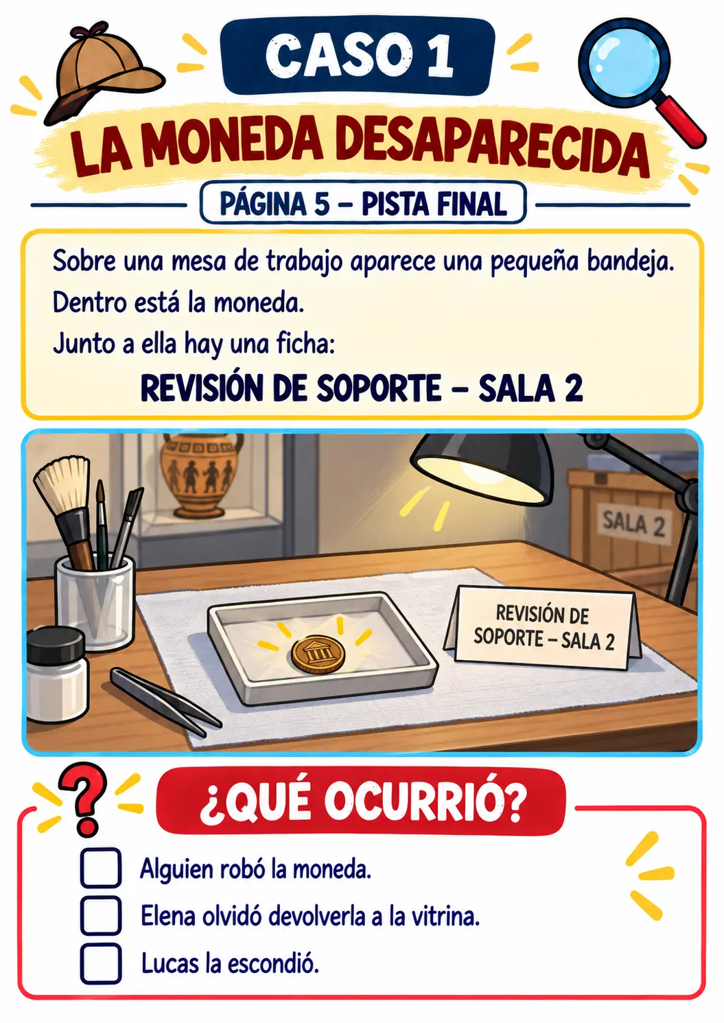 CASO 1 – PISTA FINAL